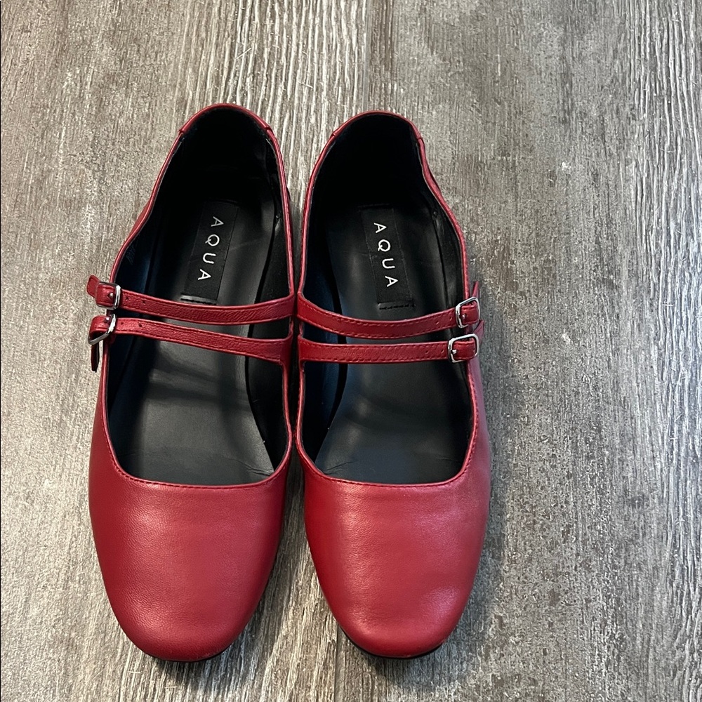 Aqua Women's Scarlet Mary Jane Flats